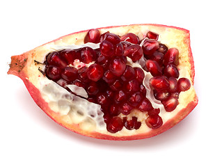 Image showing pomegranate isolated on white background