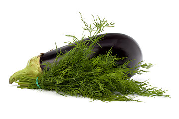 Image showing eggplants