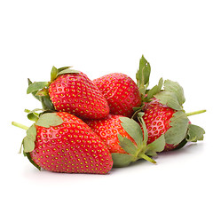 Image showing Strawberries isolated on white background