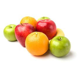 Image showing fruits isolated on white background