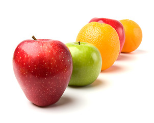 Image showing apples isolated on white background