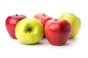 Image showing apples isolated on white background