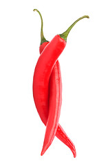 Image showing Chili pepper isolated on white background