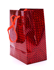 Image showing gift bag isolated on white background