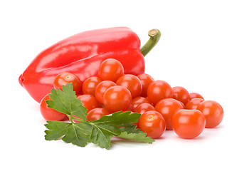 Image showing sweet pepper isolated on white background 