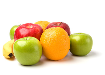 Image showing fruits isolated on white background