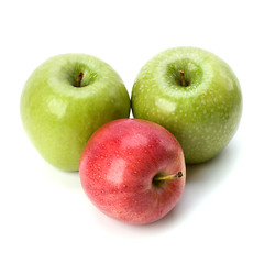 Image showing apples isolated on white background