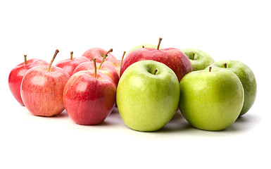 Image showing apples isolated on white background