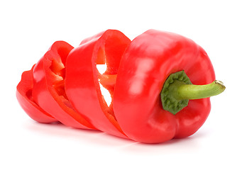 Image showing sweet pepper isolated on white background 