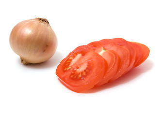 Image showing vegetable isolated on white