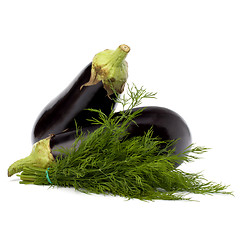 Image showing eggplants