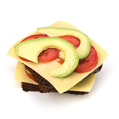 Image showing healthy sandwich