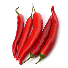 Image showing Chili pepper isolated on white background