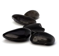 Image showing zen stones isolated on the white background 