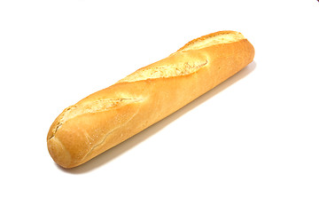 Image showing baguette isolated on white