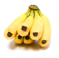 Image showing bananas isolated on white background 

