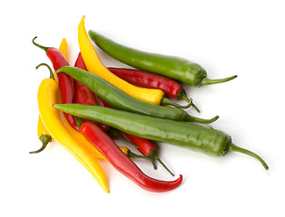 Image showing Chili pepper isolated on white background