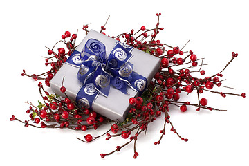 Image showing festive gift box