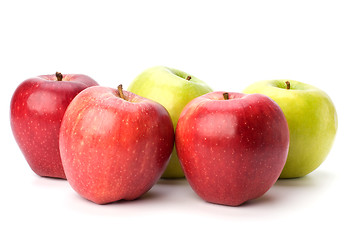 Image showing apples isolated on white background