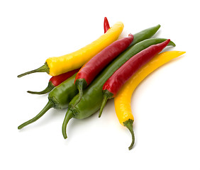 Image showing Chili pepper isolated on white background