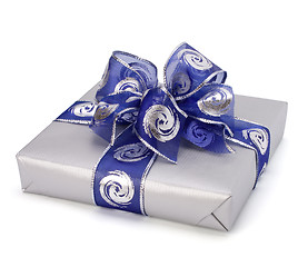 Image showing festive gift box