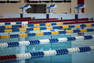 Image showing Swimming Lane Marker