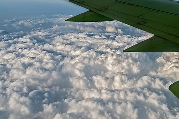 Image showing Passenger Plane in flight