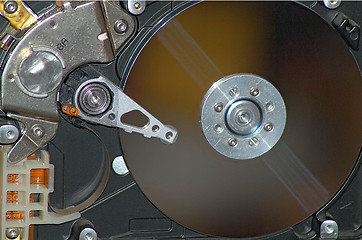 Image showing Hard drive background