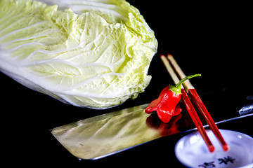 Image showing Chinese kale