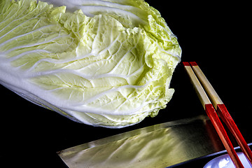 Image showing Chinese kale