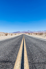 Image showing Road in the desert