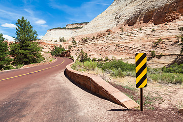 Image showing Road in Zion