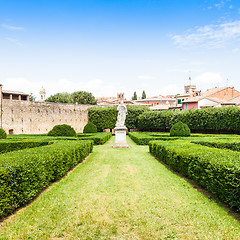 Image showing Italian garden