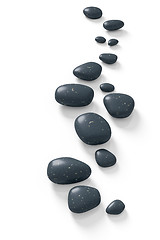 Image showing step stones