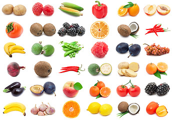 Image showing Fruits and Vegetables