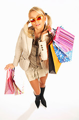 Image showing Shopping Girl