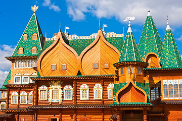 Image showing Wooden palace in Russia