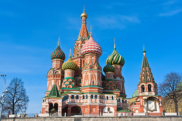 Image showing Saint Basil Cathedral  in Moscow