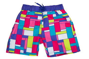 Image showing children's beach shorts