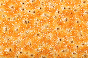 Image showing Wheat crackers with poppy seeds