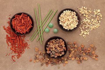 Image showing Incense Selection