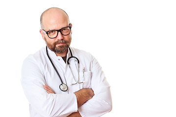 Image showing doctor with stethoscope