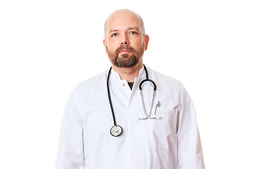 Image showing doctor with stethoscope