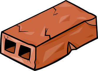 Image showing old brick cartoon clip art