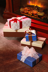 Image showing Christmas gifts