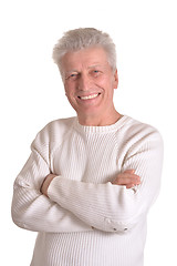 Image showing Portrait of elderly man