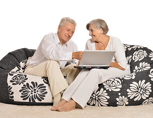 Image showing Senior couple at home
