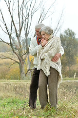 Image showing Handsome elderly couple