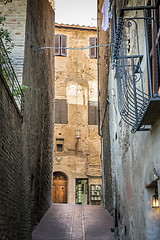 Image showing Alley San Gimignano