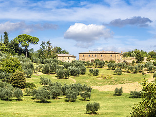 Image showing Typical Tuscany house